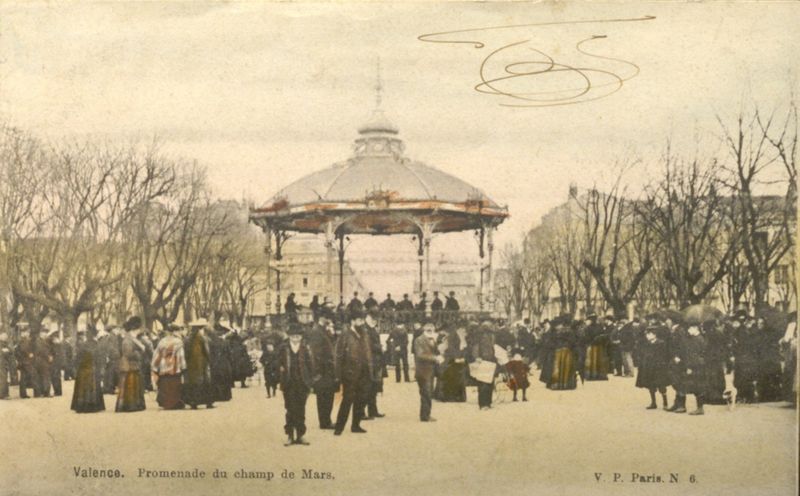 Promenade du champ de Mars © [AMV, 2Fi196]