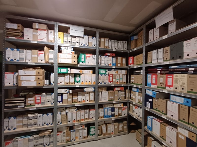 Salle archives de La Baume-Cornillane