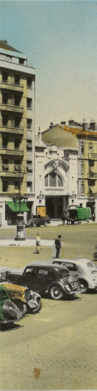 Valence – Place Madier Montjau 1938 © Fonds patrimonial médiathèque François Mitterrand, CP1640