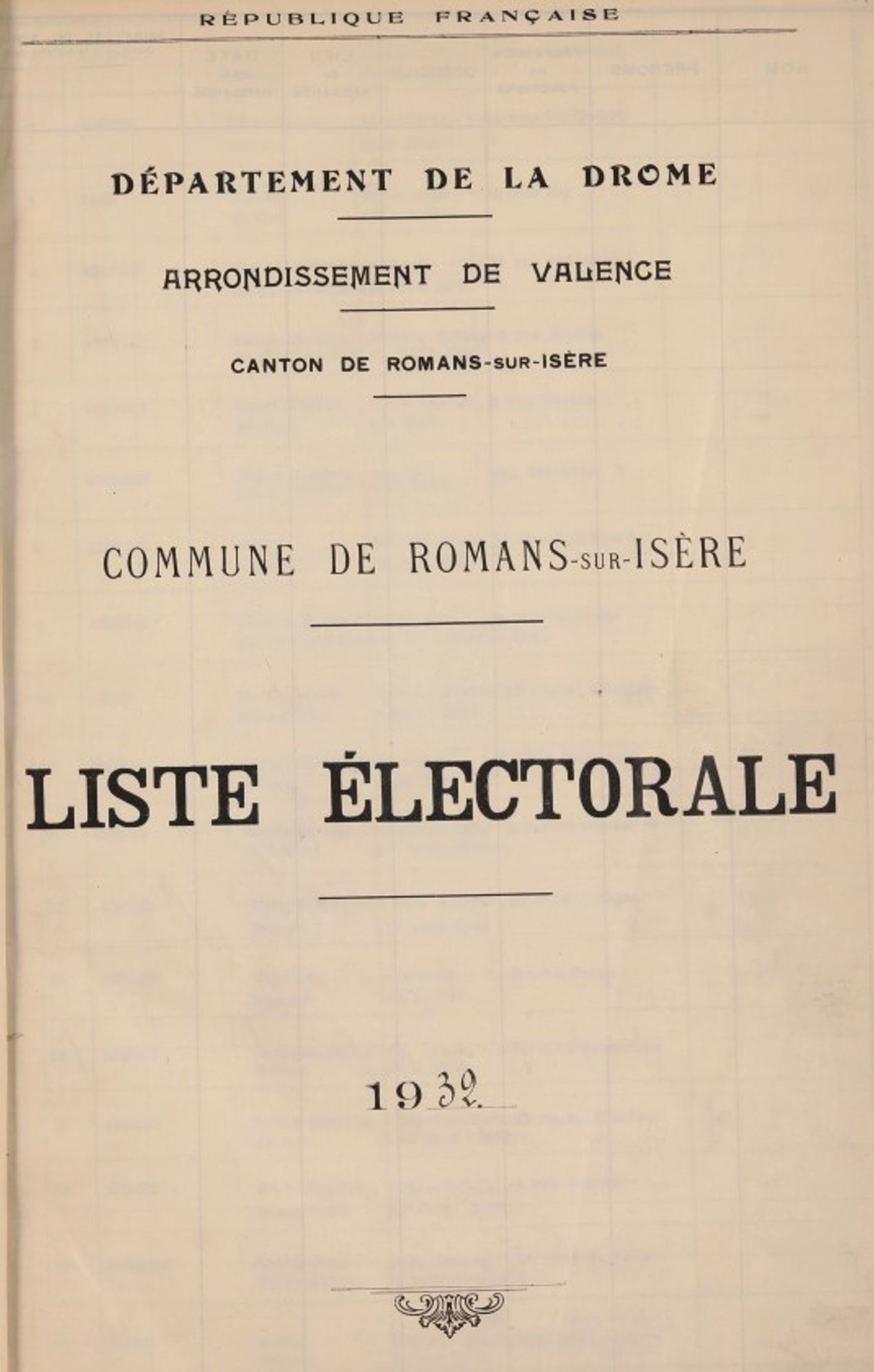 Listes électorales