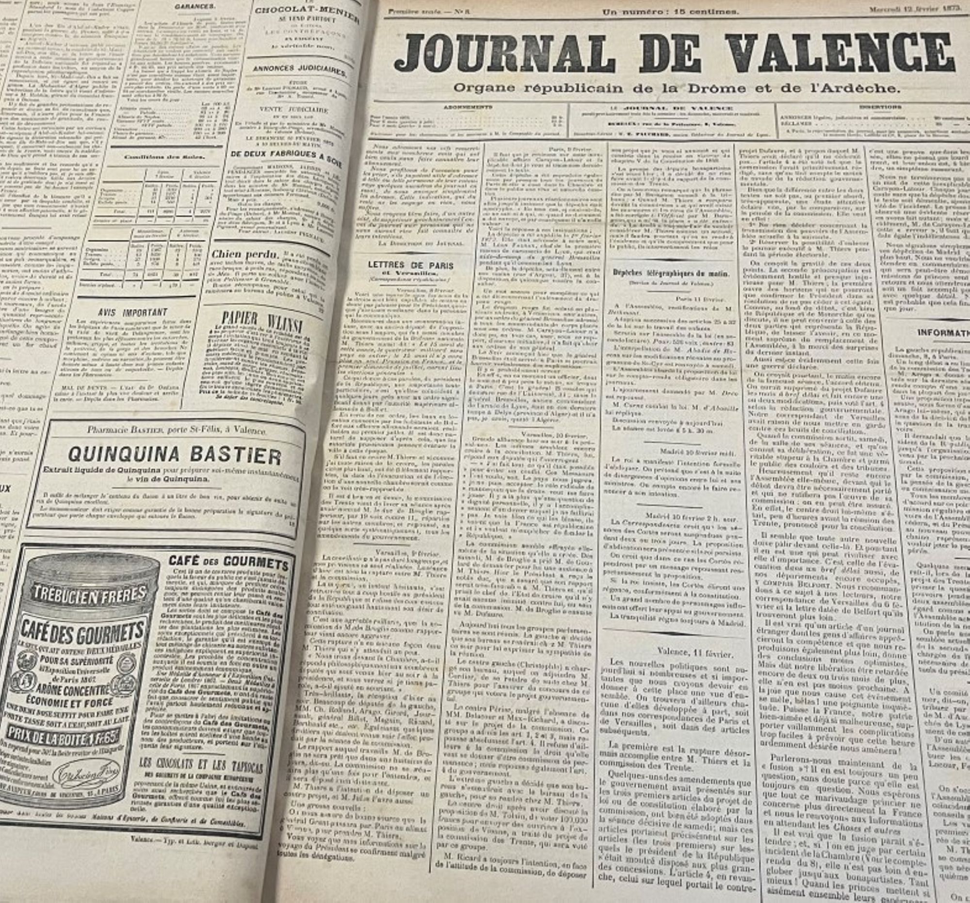 Le Journal de Valence bientôt numérisé : plus de soixante ans d’histoire locale en ligne